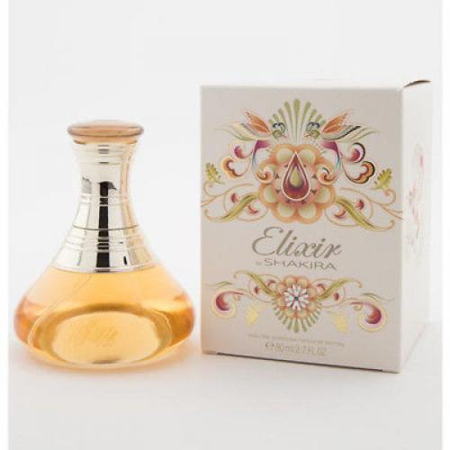 ELIXIR Shakira women perfume spray edt 2.7 oz NEW IN BOX