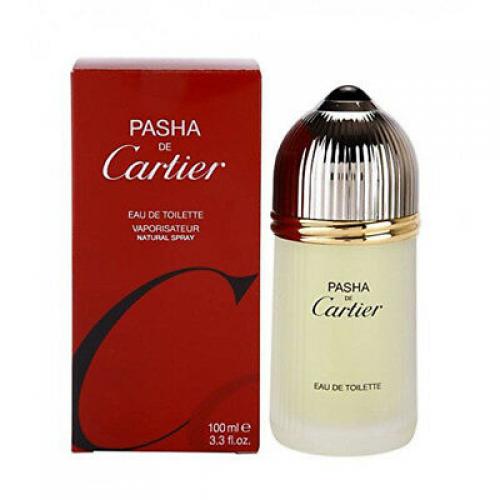 PASHA de CARTIER by CARTIER for Men 3.3 oz / 3.4 oz Cologne edt NEW IN BOX