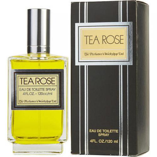 TEA ROSE 4.0 oz Perfumes WORKSHOP New in Box Sealed