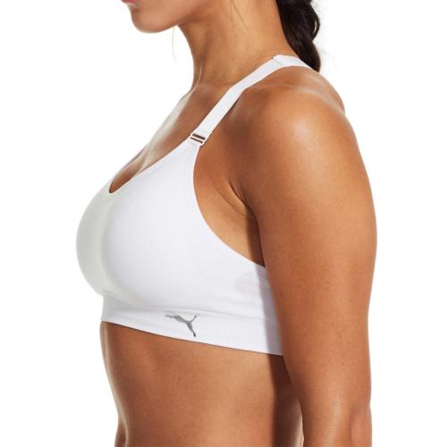 3 Puma Ladies Sports Bra  Racerback Moisture Wicking Seamless Stretch S Small