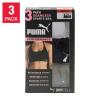 3 Puma Ladies Sports Bra  Racerback Moisture Wicking Seamless Stretch S Small