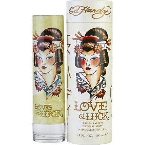 ED HARDY Love & Luck by Christian Audigier 3.4 edp Perfume New in Box