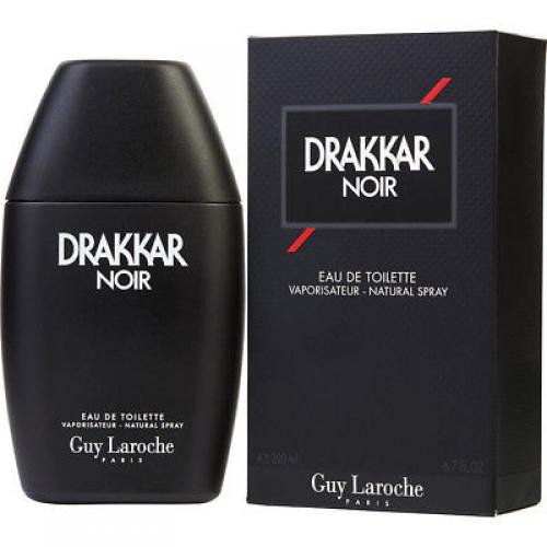 DRAKKAR NOIR by Guy Laroche 6.7 oz / 6.8 oz Cologne New in Box