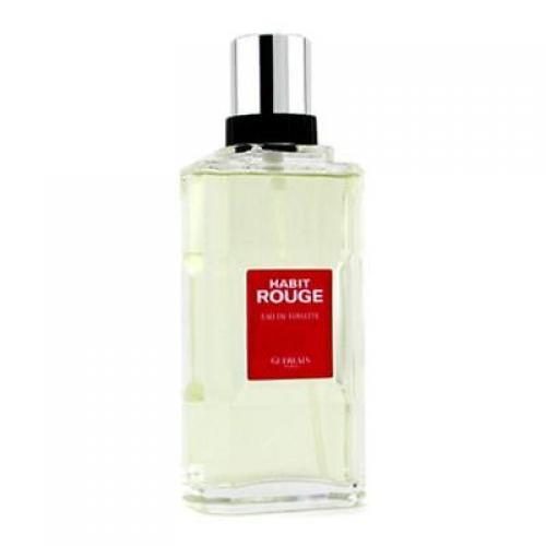 HABIT ROUGE for Men GUERLAIN 3.4 / 3.3 oz spray Cologne edt New tester box
