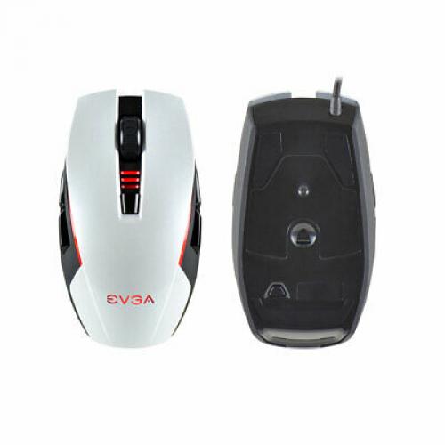 EVGA TORQ X5 Gaming Mouse, Customizable, 6400 DPI, 5 Profiles, 8 Buttons,