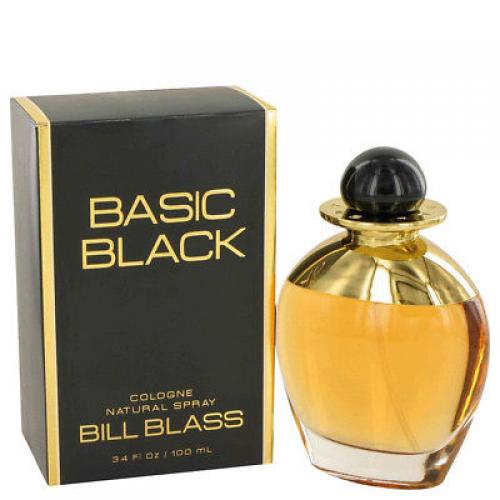 Basic Black by Bill Blass 3.4 oz Cologne edc 3.3 Spray for women NEW IN BOX