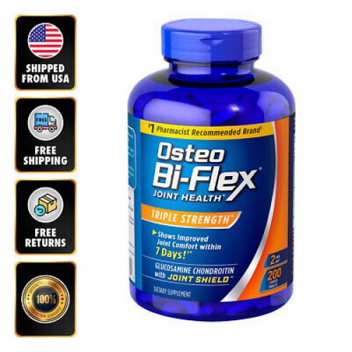 Osteo Bi-Flex Triple Strength 200 Tablets #1 Support Joint Comfort Mobility EXP