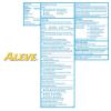 Aleve Naproxen Sodium 220 mg Pain Reliever Fever Reducer 320 Caplets Pain EXP