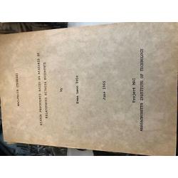 SEARCH PROCEDURES BASED ON MEASURES OF RELATEDNESS BETWEEN DOCUMENTS MIT MAC