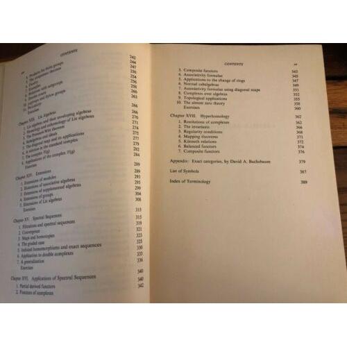 Homological Algebra Princeton Mathematical Series No 19 1956 Carton & Eilenberg