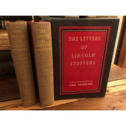 Letters Of Lincoln Steffens Two Volume Casebound Set 1938 First Edition