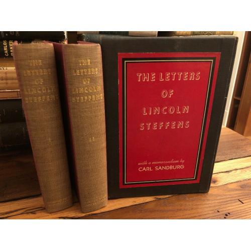 Letters Of Lincoln Steffens Two Volume Casebound Set 1938 First Edition