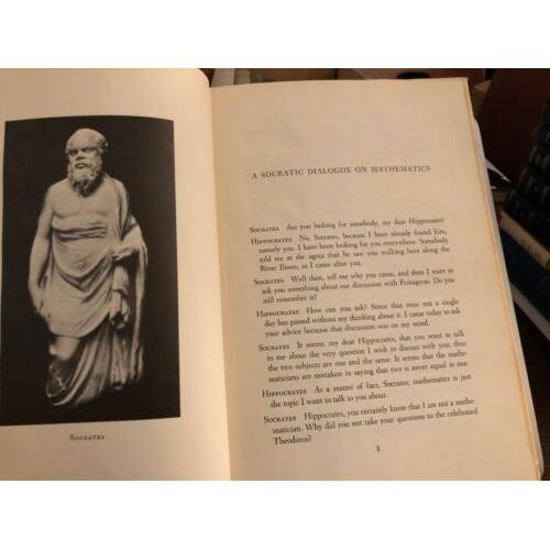 Dialogues on mathematics Alfred Renyi 1967 Hardcover Holden-Day