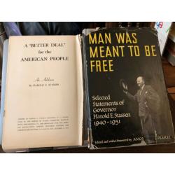 Man Was Meant to Be Free; Selected Statements, 1940-1951 1st edition hc w/ bonus