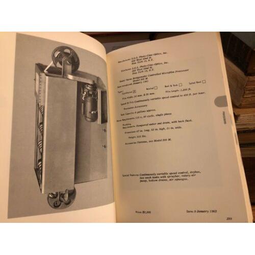 Guide to Microreproduction Equipment, second edition 1962 Fascinating History!