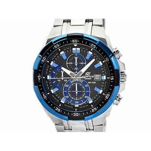 Casio Men's Edifice Stainless Steel Multi Function Quartz Watch EFR539D-1A2V