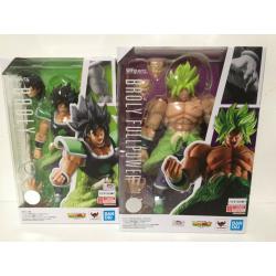 GENUINE 2-SET S.H.Figuarts Dragon Ball Super Saiyan Broly & Full Power Broly