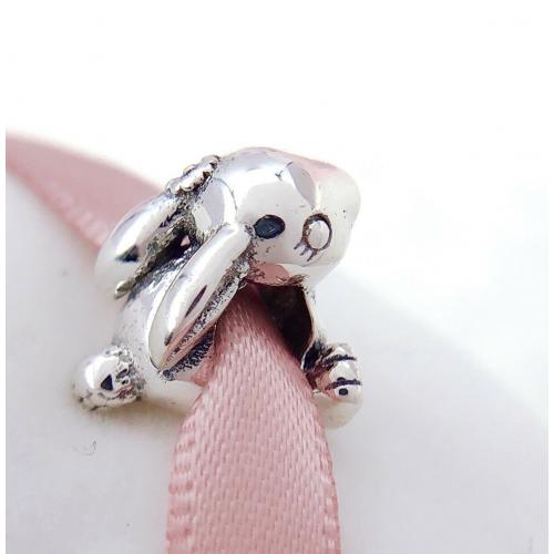 Authentic Pandora Silver 925 ALE Nini the Rabbit Charm Bead 798763C00