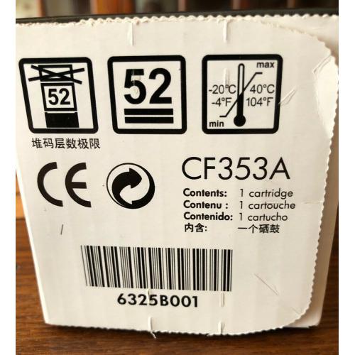 HP CF353A Toner Cartridge (Grade A) NEW SEALED BOX
