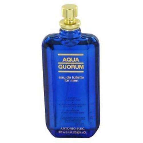 AQUA QUORUM by Antonio Puig Cologne 3.3 oz / 3.4 oz New in Box tester