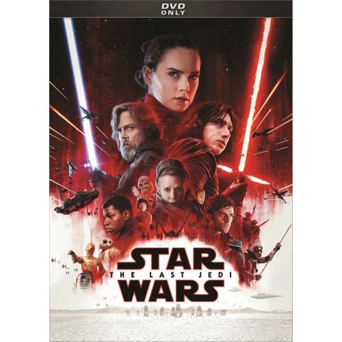 Star Wars: Episode VIII -The Last Jedi (DVD, 2018) Free shipping