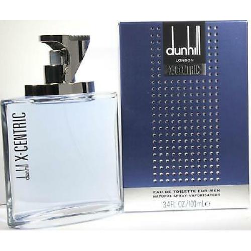 X-CENTRIC Alfred Dunhill men cologne edt 3.4 oz 3.3 NEW IN BOX xcentric x centri