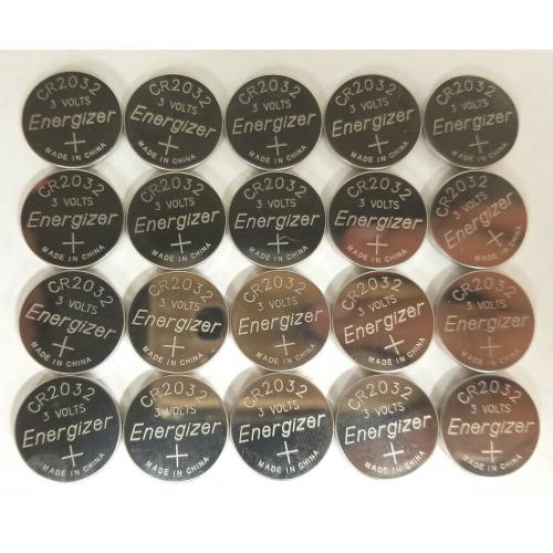 50 BULK ENERGIZER CR2032 CR 2032 ECR2032 3v Battery  EXPIRE 2026