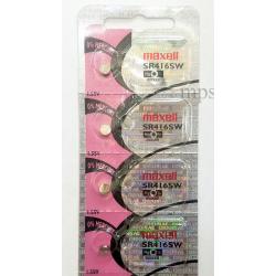 Maxell Silver Oxide 337 Battery For Watch Batteries x 4