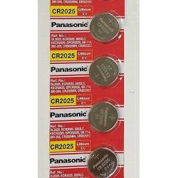 4 NEW PANASONIC CR2025 ECR 2025 Batteries 3V Exp.2025