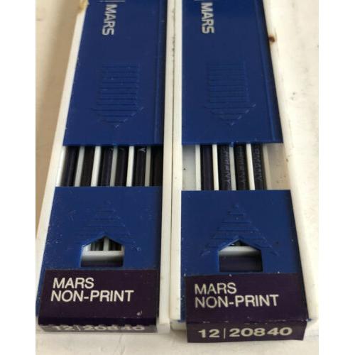 20 Total Staedtler Mars Non-Print Drawing Leads #208-40