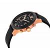 GUESS Men's Atlas Black Stainless Steel & Silicone Quartz Analog Watch W1055G3