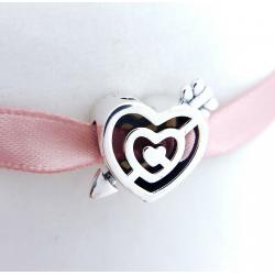 Authentic Pandora Silver 925 ALE PATH TO LOVE Bead Charm 797814 #RZ