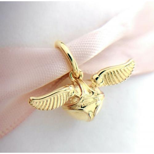 new Authentic Pandora Shine Harry Potter Golden Snitch Charm Pendent 368618