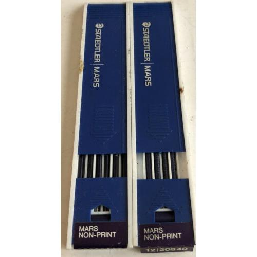 20 Total Staedtler Mars Non-Print Drawing Leads #208-40