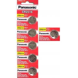 6 Pcs Fresh Panasonic Lithium ECR2016 CR2016 CR 2016 3V Batteries