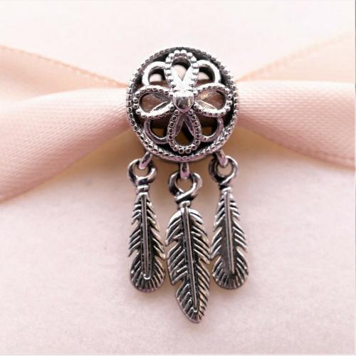 Authentic Pandora Silver 925 ALE Spiritual Dream Catcher Dangle Charm 797200