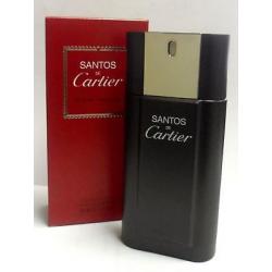 SANTOS de CARTIER Cologne for Men 3.3 oz / 3.4 oz Spray edt NEW in BOX
