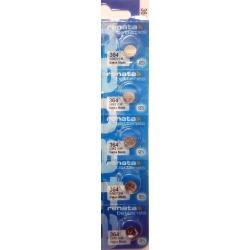 5 pcs 364 Renata Watch Batteries SR621SW FREE SHIP 0% MERCURY