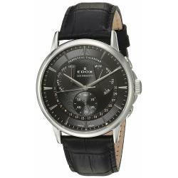 NEW Edox Les Bemonts Men's Perpetual Calendar Watch - 01602 3 NIN