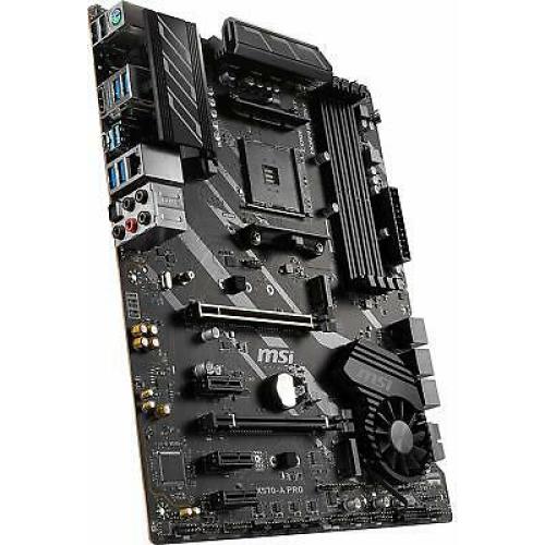 MSI X570-A PRO Motherboard (AMD AM4, DDR4, PCIe 4.0, SATA 6Gb/s, M.2, USB 3.2