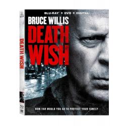 Death Wish (Blu Ray) Digital & dvd not included, Free Shipping