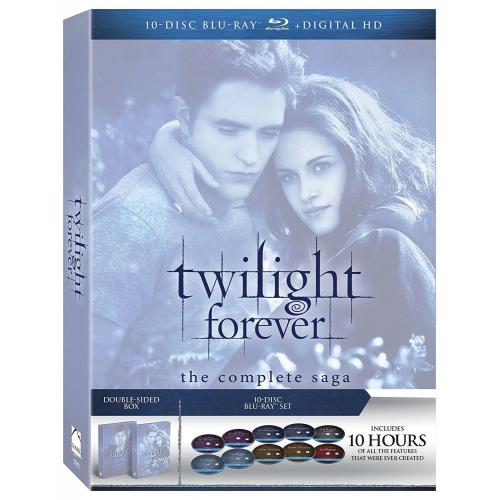 Twilight Forever: The Complete Saga [10 disc Blu-ray] New, Free shipping