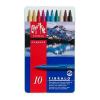 Caran D'ache Fibralo, Metal Box 10 Fibre Pens Assorted (185.310)