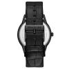 Kenneth Cole New York Men's Diamond Stainless Steel  & Leather Watch KC50916002