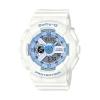 Casio Women's Baby G BA110BE-7A White Rubber Quartz Sport Watch