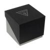GUESS Men's Iconic Black,Stainless Steel Case,Silicone/Rubber Strap W0366G1 