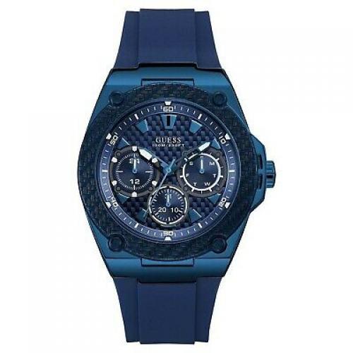 Guess Legacy Quartz Blue Dial Men's Watch W1049G7