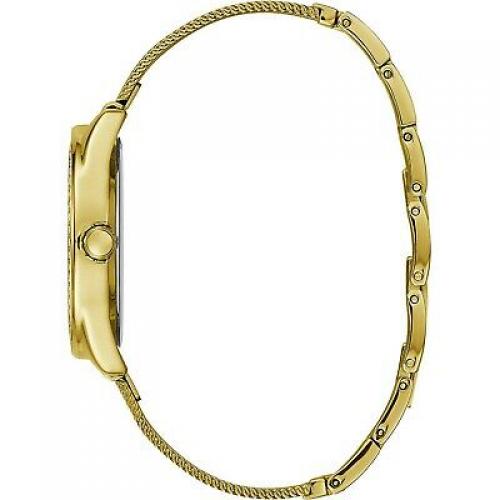 Guess Women's Watch, Gold-Tone Stainless Steel with Crystals  W1142L2