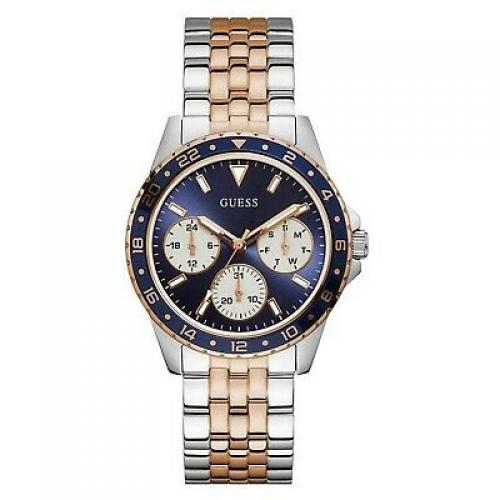 Guess Odessa Quartz Blue Dial Two-Tone Ladies Watch W1187L3