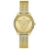 Guess Women's Watch, Gold-Tone Stainless Steel with Crystals  W1142L2
